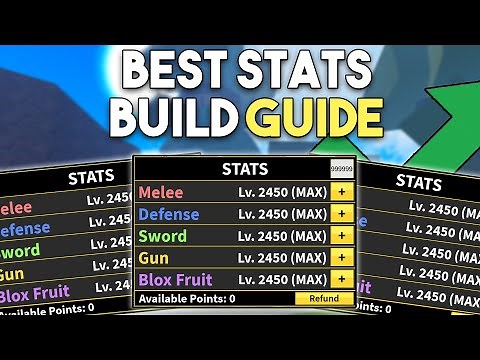 The BEST STATS BUILD Guide In Blox Fruits! - Update 19