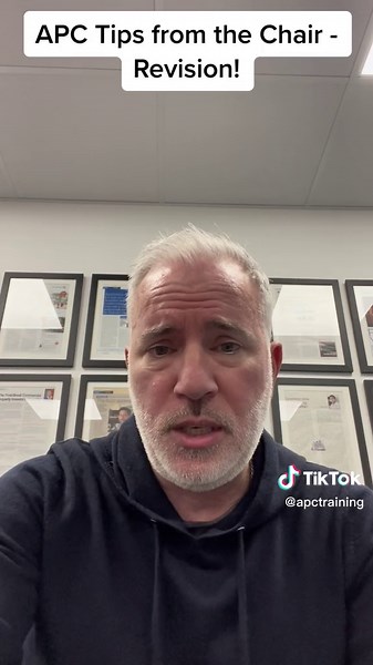 APC Revision Tips from Mark Hoffman