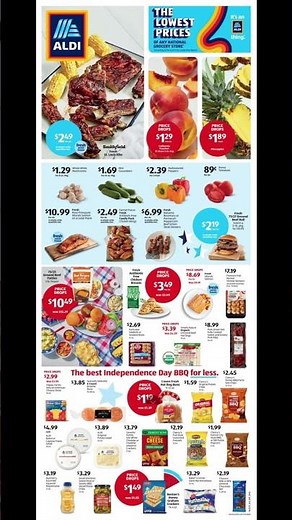Aldi Weekly Ad June 25 – July 1, 2025
