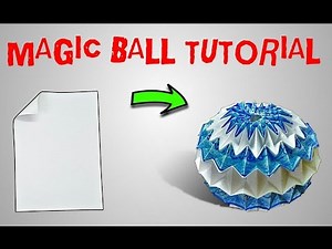 ORIGAMI MAGIC BALL TUTORIAL: PART 1
