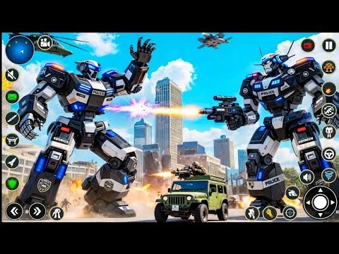 😱 ROBOT FIGHT 3D | Police Robot vs Killer Robot 💥 Epic Battle Gameplay!