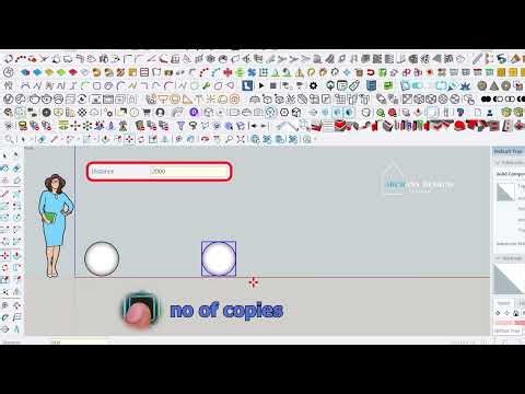 How to Copy Objects in SketchUp | Easy Tutorial for Beginners
