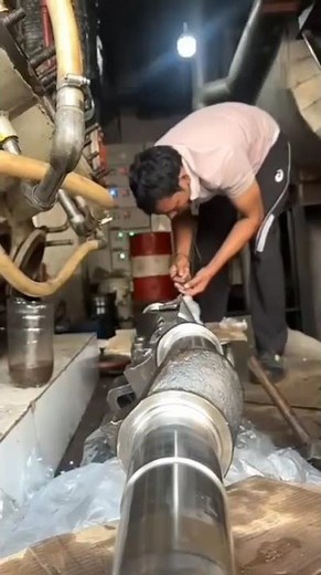 Intermediate Bearing Installation in Crankshaft | Step-by-Step Guide