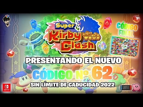 SUPER KIRBY CLASH CÓDIGO 62 CÓDIGO FINAL 🍎 SUPER KIRBY CLASH END CODE