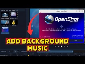 How to Add Background Music in Openshot 2025?