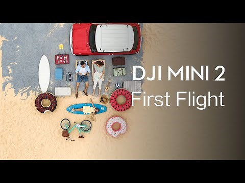 DJI Mini 2 | 初回フライト準備(JP字幕)