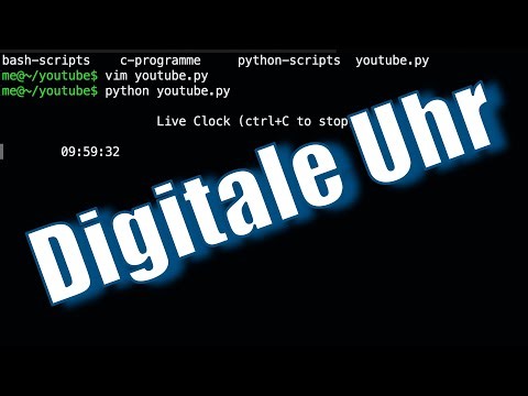 Learn Python – Programming a Digital Clock (Part 1)