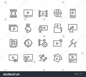 Animation Icon: Over 106,475 Royalty-Free Licensable Stock Illustrations & Drawings | Shutterstock