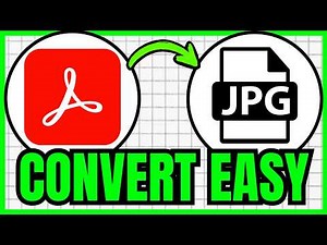 How To CONVERT PDF To JPG In Adobe Acrobat (QUICK & EASY) 2026
