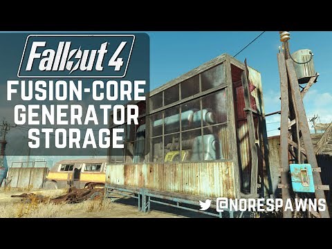 Fallout 4 Guide - Simple Fusion Core Generator Storage