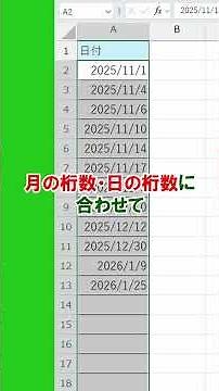 [Excel] How to display dates at equal intervals [2 methods]