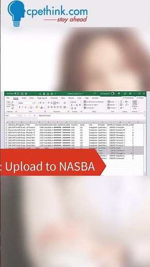 How to Use NASBAs CPE Audit Service with Cpethink.com #shorts