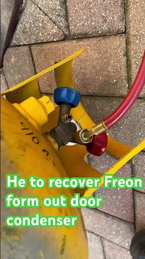 How to recover Freon from AC unit step-by-step guide ￼