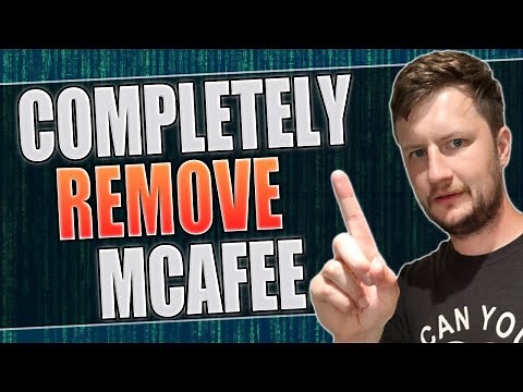 How To Fully Remove McAfee Security In Windows