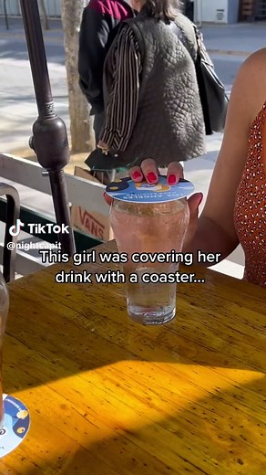 Drink Coaster for Drink Spiking Prevention