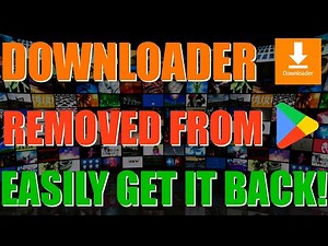 Downloader App Removed From The Google PlayStore 👉🏿 Nvidia Shield TV | Here's How You Get It Back!!