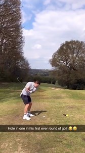 198K views · 2.6K reactions | Hole in one in his first ever round of golf! 朗 #holeinone | Golf Unplugged | Facebook