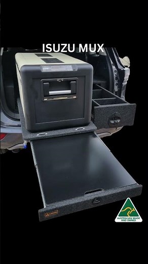 Isuzu MUX Drawers and Fridge slide system