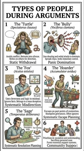 Types Of People During Arguments