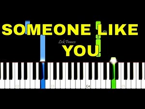 Someone Like You EASY Piano Tutorial