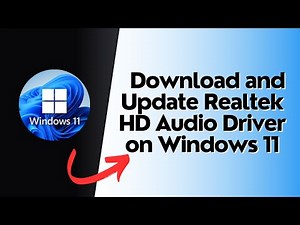 How to Download and Update Realtek HD Audio Driver on Windows 11