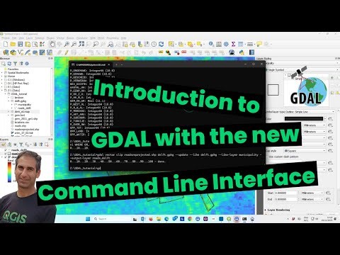 Introduction to the Geospatial Abstraction Library (GDAL) with the new CLI