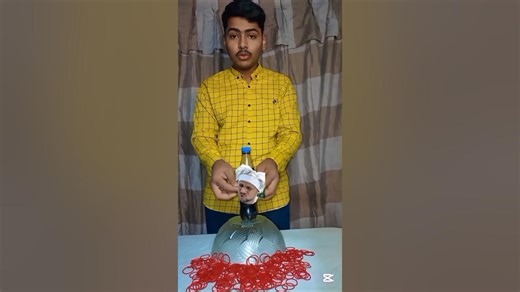 EXPLODING A Colddrink CAN WITH RUBBERBANDS #shorts #ytshortsvideo #trending