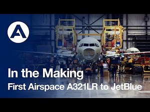 JetBlue takes delivery of the first A321LR with an Airspace cabin