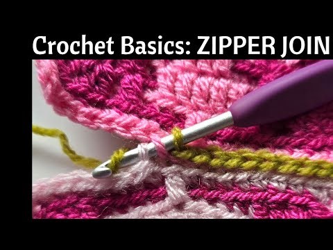 Crochet Basics: Zipper Join