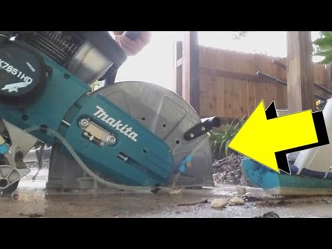 Secret way to Cut and REMOVE Concrete