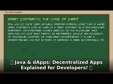 🚀 Java & dApps Explained: Build Decentralized Apps for Developers! 💡 Advanced Java Tutorial