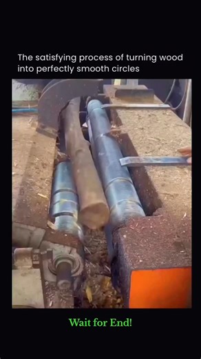 Explaining Everything ™ on Instagram: "An industrial wood lathe, which is used to shape wood by rotating a workpiece against a stationary cutting tool to create cylindrical or spherical objects. How the Process Works Rotation: A rough log is secured and rotated at high speed by the machine's headstock and motor. Cutting: As the wood spins, a sharp, fixed cutting tool is brought into contact with the surface. The continuous rotation allows the tool to shave off excess material uniformly. Shaping: