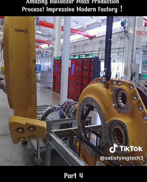 Bulldozer Mass Production Process: Inside the Factory