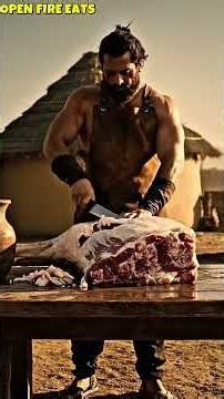 ASMR Cooking a FULL Camel Side | No Talking | Extreme Outdoor Cooking