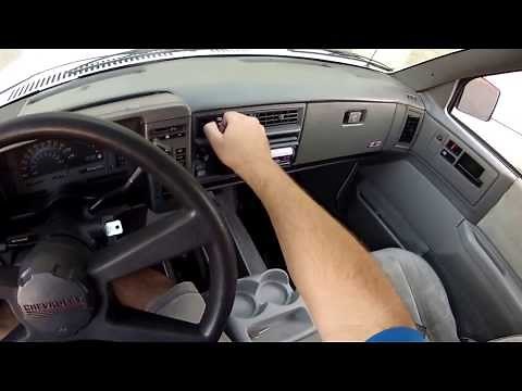 1993 Chevy S10 Blazer 4-door 4x4 interior tour and test drive