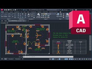 AutoCAD Immo : Dessinez le Plan Architectural et Électrique d'un Studio (Tuto Complet 2h)