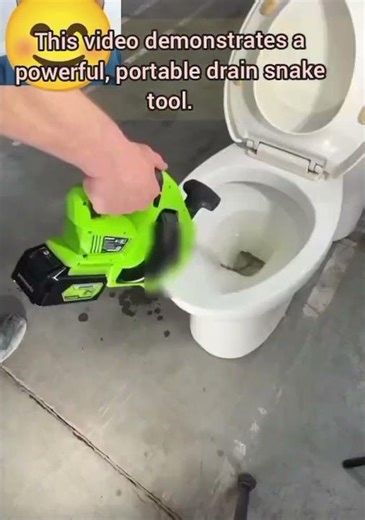 Drain Cleaning Power Tool