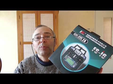 Radiocommande FLYSKY FS I6 tuto fonction de base et paramétrage rapide en français