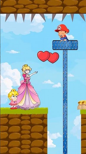 Rich or Poor: Princess Peach’s Ultimate Choice: Love or Family ? #mario