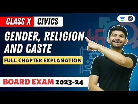 Civics- Gender Religion and Caste | Full Chapter Explanation | Social School | CBSE 2024