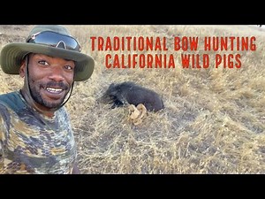 California Wild Pig hunt - Bow Hunting
