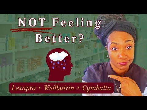 If Your Antidepressant Doesn't Feel Right...Watch This (SSRI vs SNRI vs NDRI)