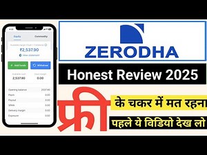 Zerodha Review 2025 | Brokerage Charges, Intraday, Options Trading & Best Broker Comparison!