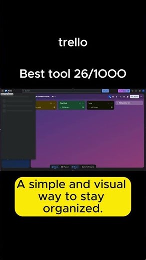 Organize Your Tasks Visually in Seconds | Trello