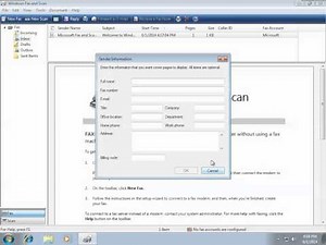 Windows Fax and Scan