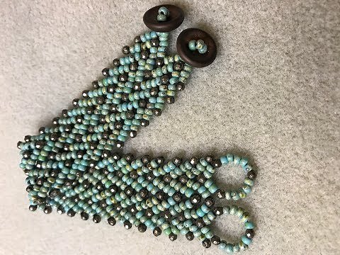 St Petersburg Chain Bracelet - A "How To" video by Bronzepony Beaded Jewelry