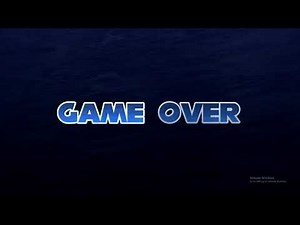 Sonic Project 06 GAME OVER