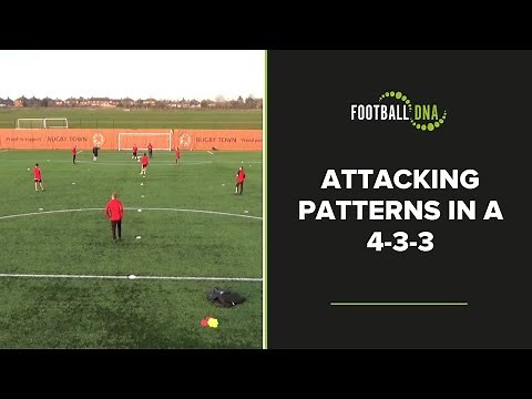 Free Football Drill: Attacking Patterns In a 4-3-3 - George Mackie – UEFA A Licensed Coach