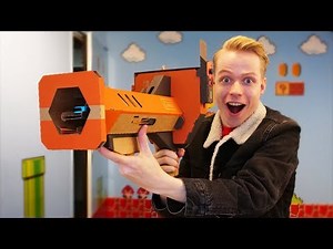 Nintendo Labo VR Blaster Gameplay!