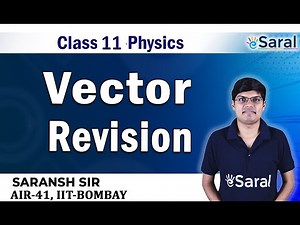 Vectors Revision - Physics Class 11, JEE, NEET